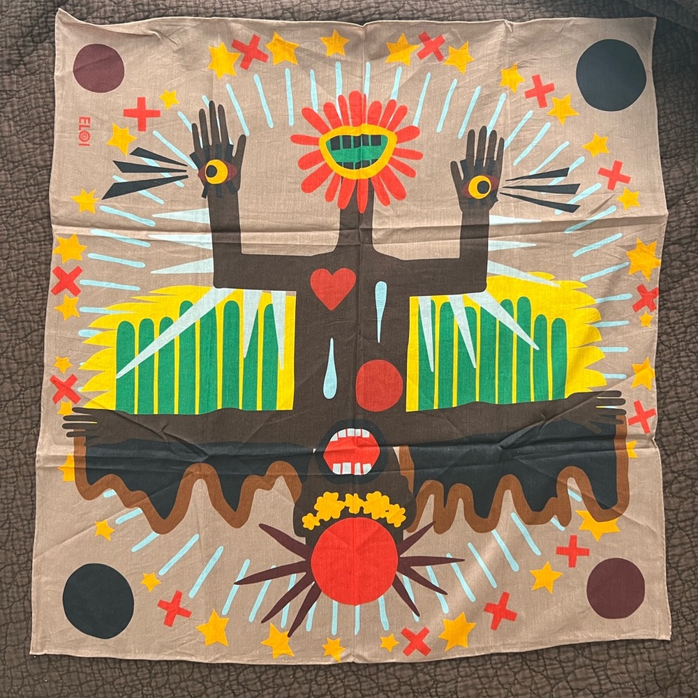 Eloi Silk and Cotton Scarf